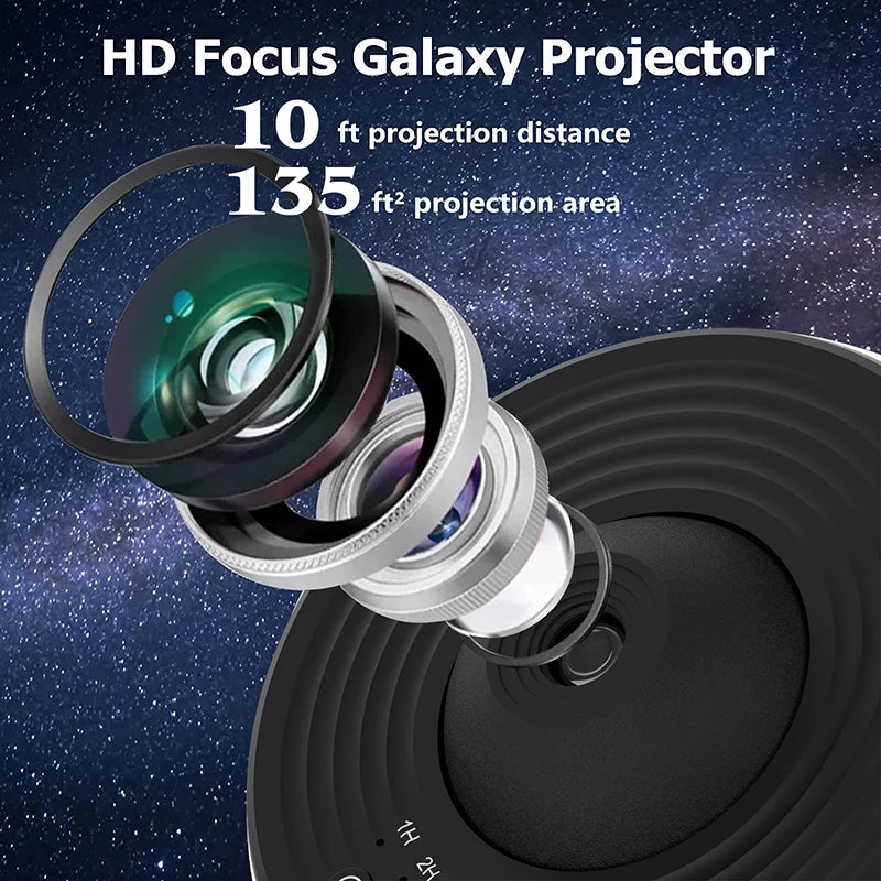 StellarScape: Galaxy Projector Night Light