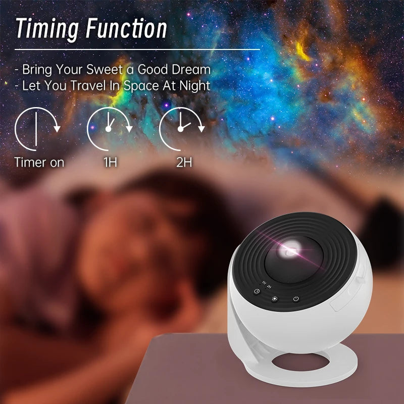 StellarScape: Galaxy Projector Night Light