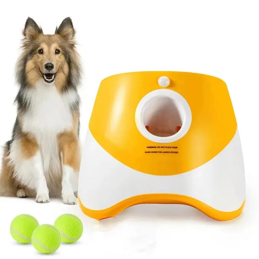 AutoFetch: The Ultimate dog ball launcher for non stop-fun for your furry friend.