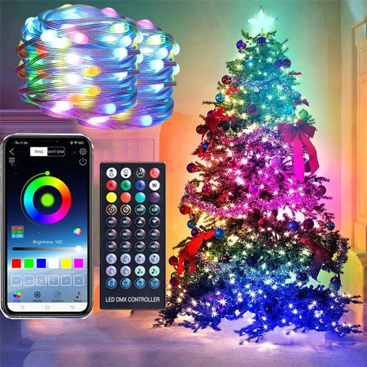 LumiLites: Controllable Christmas tree lights